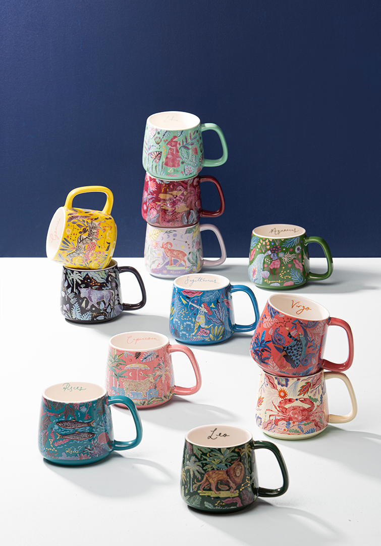 'Celestial Zodiac' Mugs - Ashdene