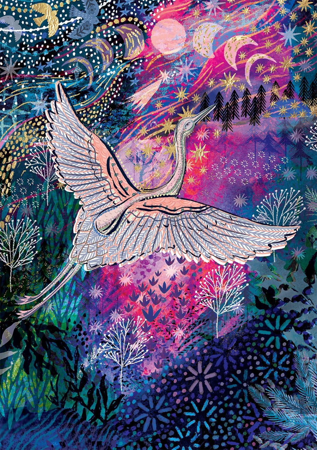 'Crane Magic' Puzzle - Buffalo