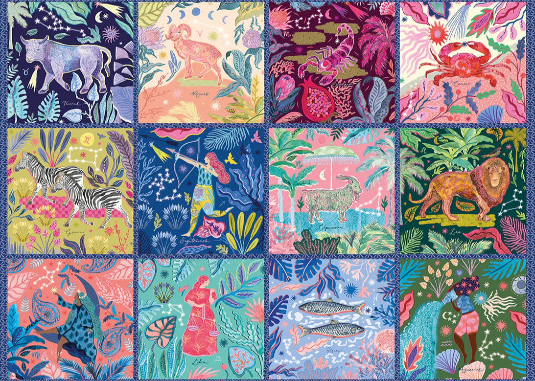 'Zodiac Jungle' Puzzle - Gibsons